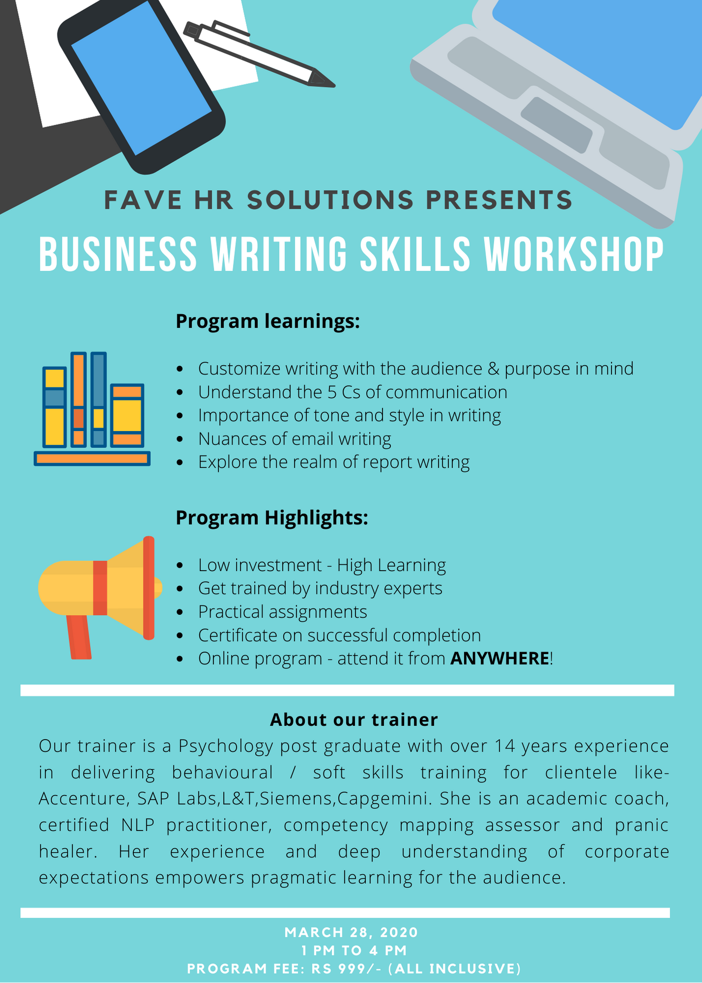 business writing skills workshop